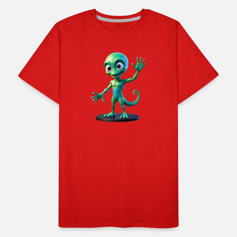 Emerald Galactic Scout Men's Premium Organic T-Shirt