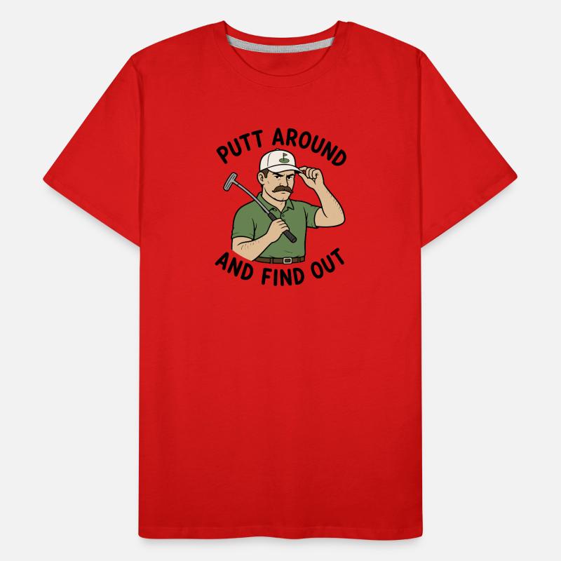 Putt un peu et découvre : T-shirt bio Premium Homme