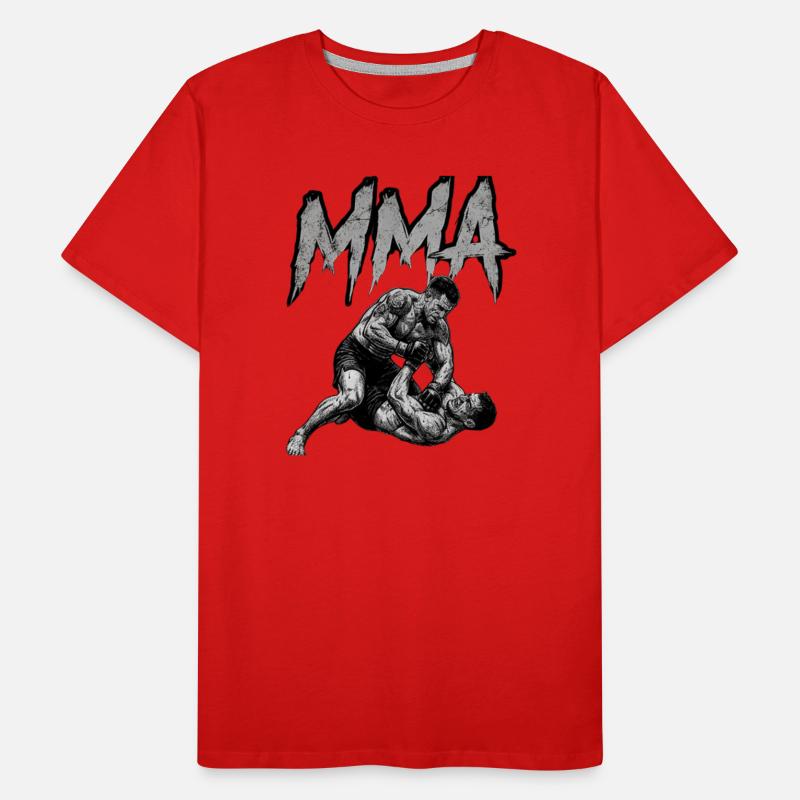 MMA Grappling T-shirt bio Premium Homme