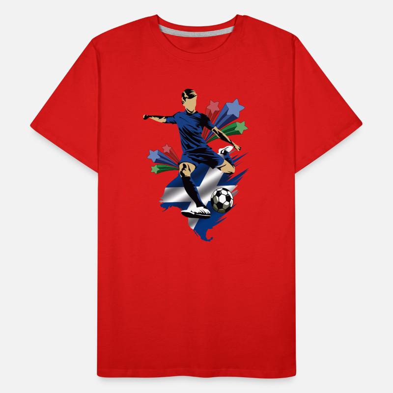Escocia - Écosse - Drapeaux T-shirt bio Premium Homme