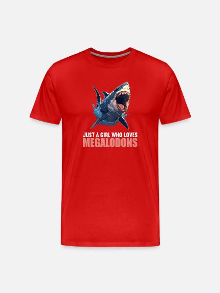 Megalodons Megalodon - Men's Premium Organic T-Shirt - red