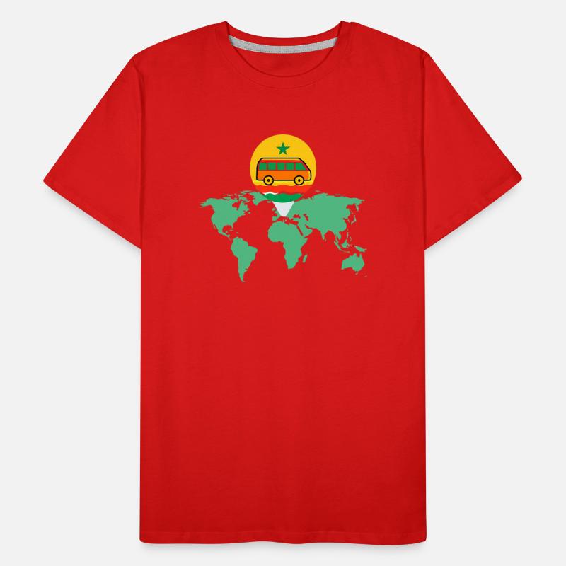 Sénégal T-shirt bio Premium Homme