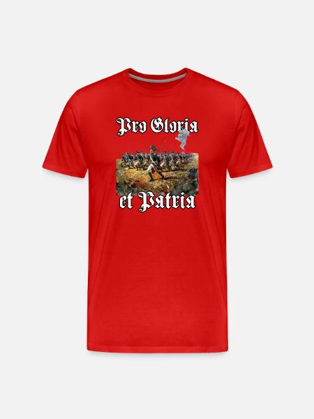 Prussian Army Prussia Uniform Prussian - Men's Premium Organic T-Shirt - red