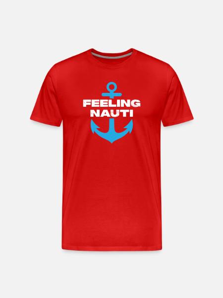 Feeling Nauti - T-shirt bio Premium Homme - rouge
