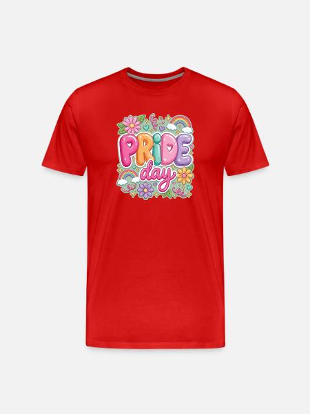 Pride Month LGBTQ - Pride Day - Men's Premium Organic T-Shirt - red