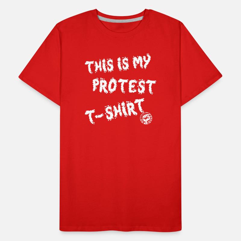 This Is My Protest Tee Men's Premium Organic T-Shirt