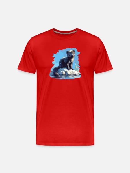 Mink Mink - T-shirt bio Premium Homme - rouge