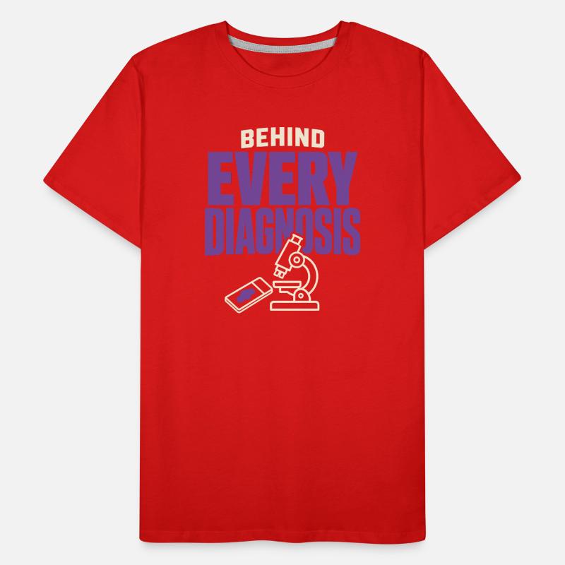 Pathology Laboratory Week, Diagnostics, Men's Premium Organic T-Shirt