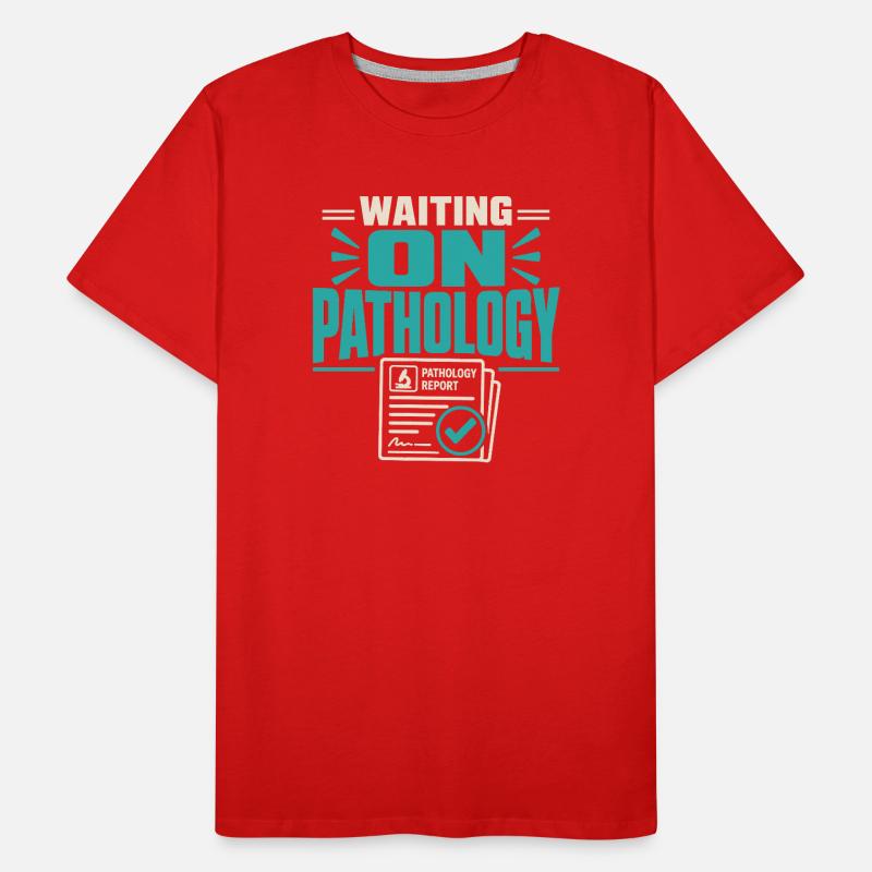 Pathology Laboratory Week, Diagnostics, Men's Premium Organic T-Shirt