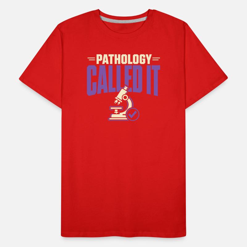 Pathology Laboratory Week, Diagnostics, Men's Premium Organic T-Shirt