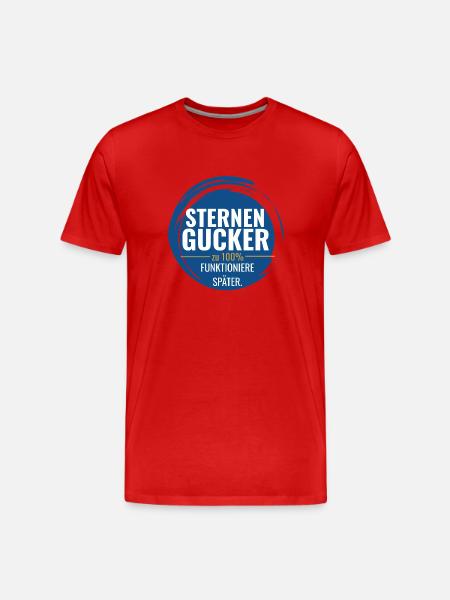 Systemstart läuft - Männer Premium Bio T-Shirt - Rot