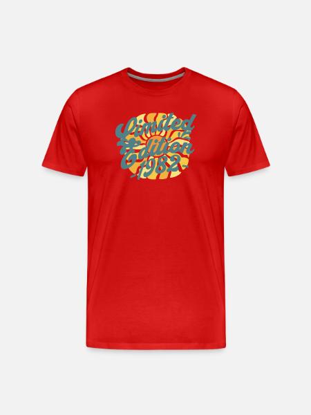 Édition limitée anniversaire 1982 - T-shirt bio Premium Homme - rouge