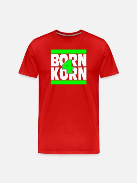 Born for Korn - Men's Premium Organic T-Shirt - red