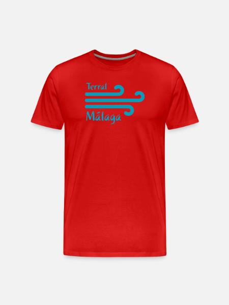 Welcome to Malaga 4: Terral - Men's Premium Organic T-Shirt - red