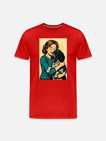 Münsterlanders are great! - Men's Premium Organic T-Shirt - red