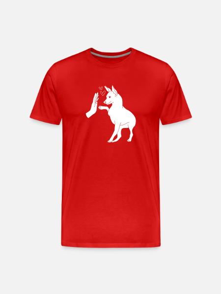 Pinscher nain - T-shirt bio Premium Homme - rouge