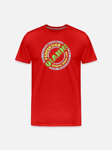 Gianni en parfait - T-shirt bio Premium Homme - rouge