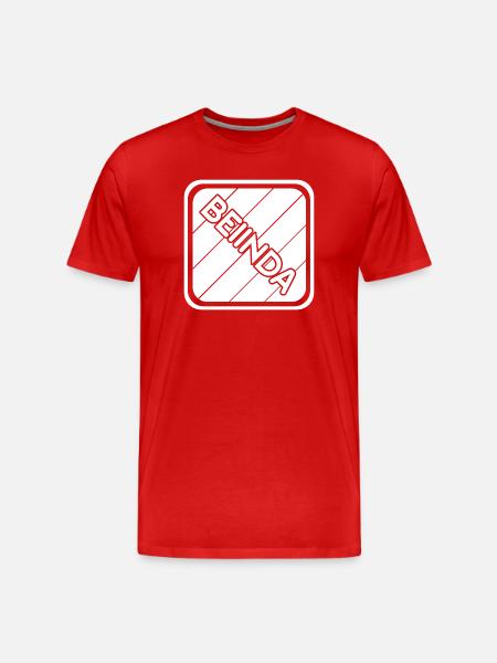 Gift for Belinda - Men's Premium Organic T-Shirt - red