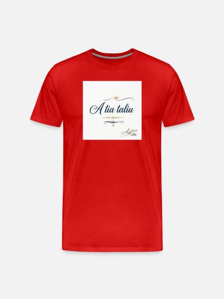 Dialetto siciliano - T-shirt bio Premium Homme - rouge