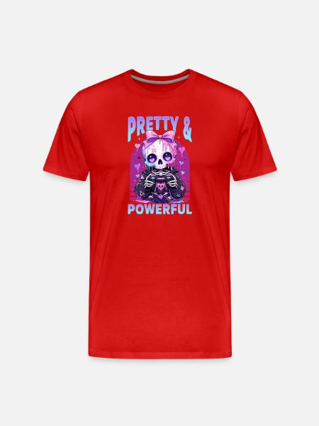 Pastel Goth Soft Goth Gaming Gamer - T-shirt bio Premium Homme - rouge