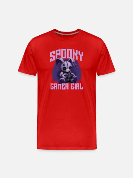 Pastel Goth Soft Goth Gaming Gamer - Men's Premium Organic T-Shirt - red