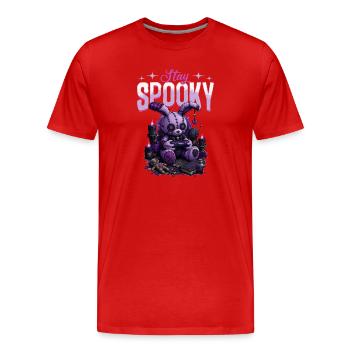 Pastel Goth Soft Goth Gaming Gamer - Männer Premium Bio T-Shirt - Rot - Vorne - Damien (186cm)
