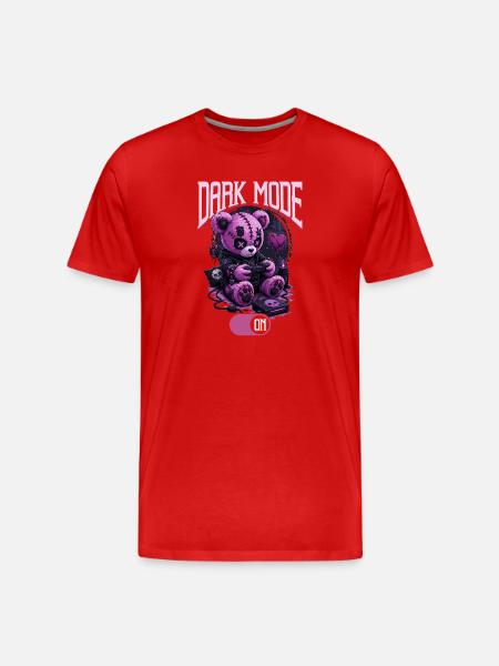Pastel Goth Soft Goth Gaming Gamer - Men's Premium Organic T-Shirt - red