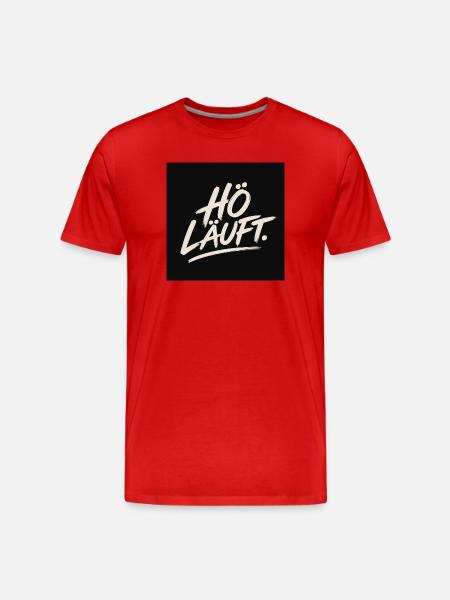 32D80E6E-8D52-40F7-B881-06B6BD64FBB6 - Männer Premium Bio T-Shirt - Rot