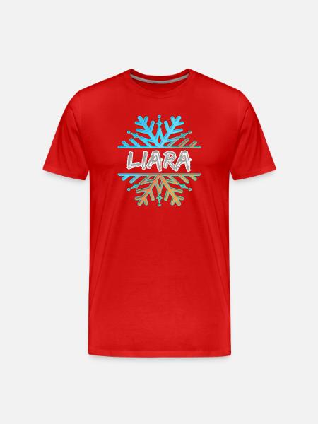 Liara - T-shirt bio Premium Homme - rouge