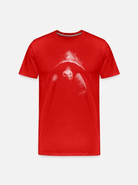 Turtle - Men's Premium Organic T-Shirt - red