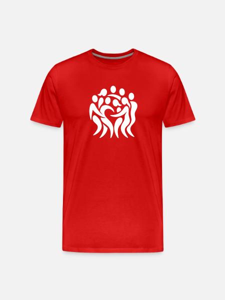 Orgy - Pure Passion - Men's Premium Organic T-Shirt - red