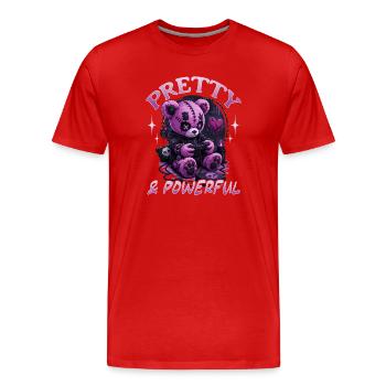Pastel Goth Soft Goth Gaming Gamer - T-shirt bio Premium Homme - rouge - Devant - Damien (186cm)