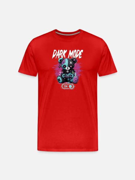 Pastel Goth Soft Goth Gaming Gamer - Männer Premium Bio T-Shirt - Rot