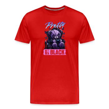Pastel Goth Soft Goth Gaming Gamer - T-shirt bio Premium Homme - rouge - Devant - Damien (186cm)