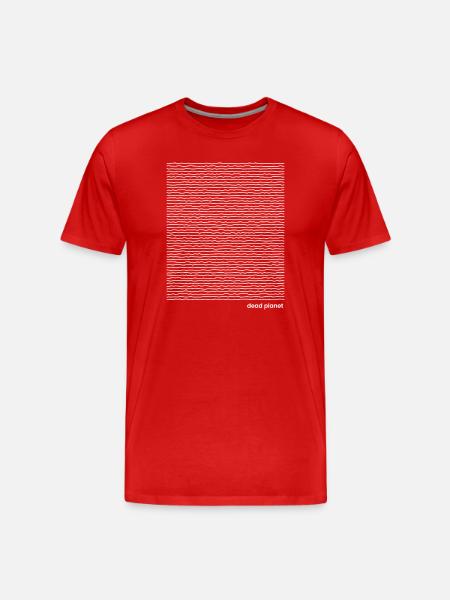 Dead Planet - Men's Premium Organic T-Shirt - red