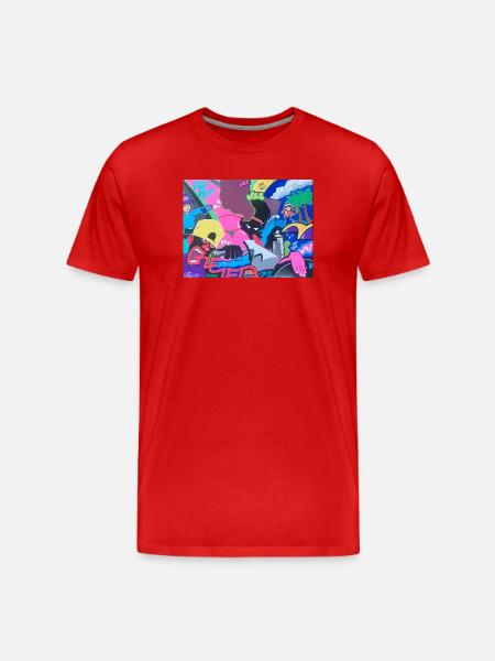 Hiphop - T-shirt bio Premium Homme - rouge