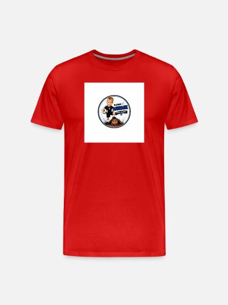Kleiner Murmel Große Träume - Männer Premium Bio T-Shirt - Rot