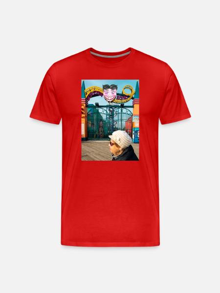 Überraschung Mthfcker - Männer Premium Bio T-Shirt - Rot