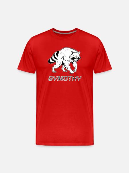 Gymothy - Men's Premium Organic T-Shirt - red