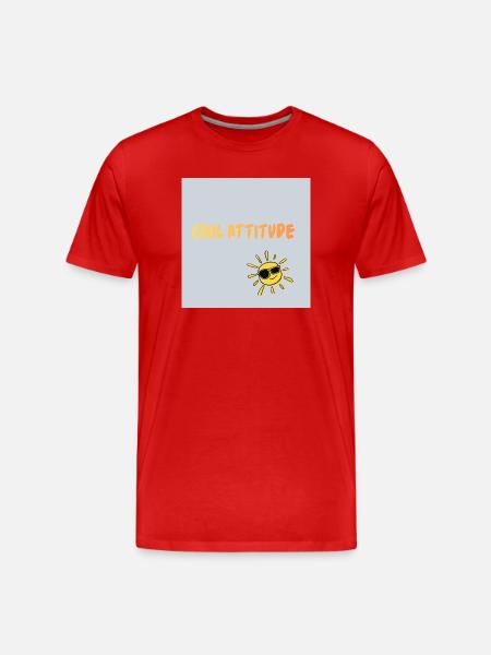 Stay cool - Men's Premium Organic T-Shirt - red