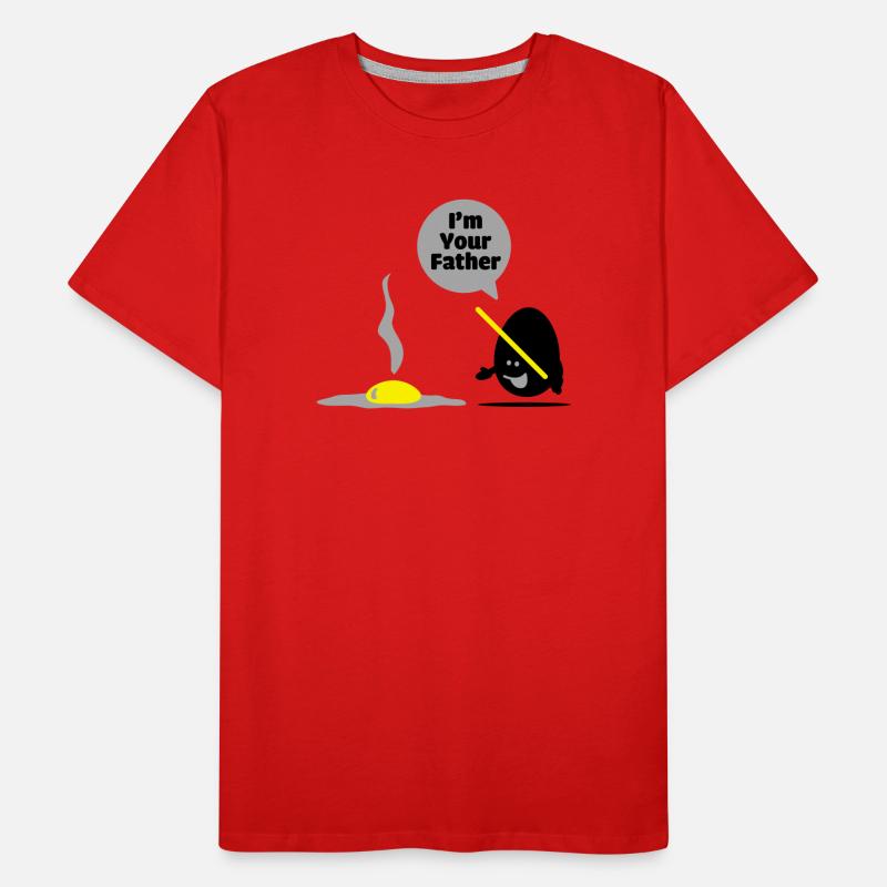 egg vader Men's Premium Organic T-Shirt