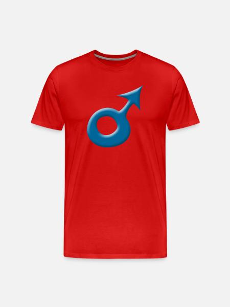 Garçon - T-shirt bio Premium Homme - rouge