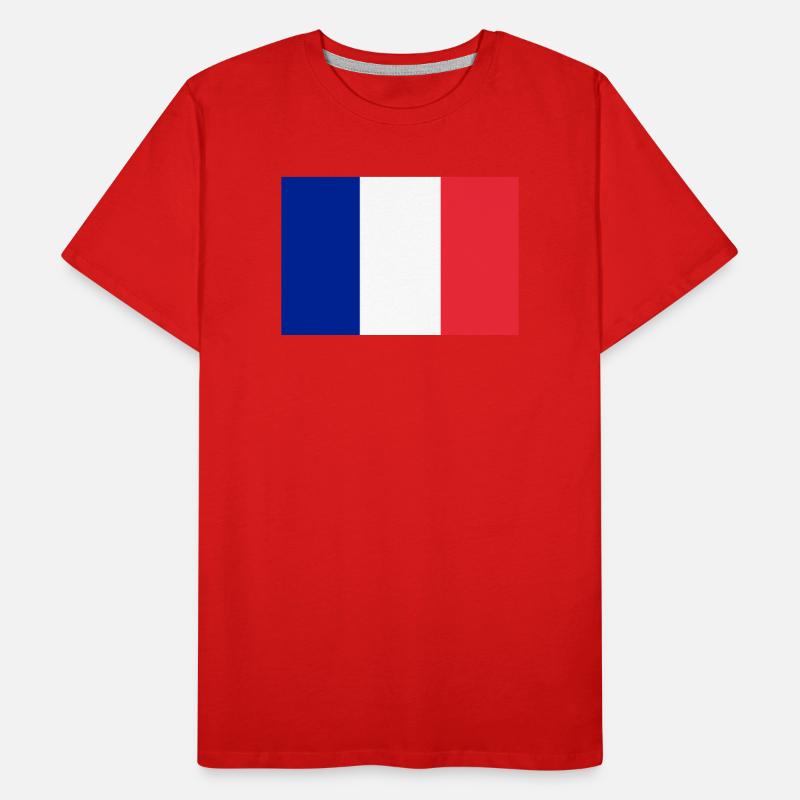 Frankreich Männer Premium Bio T-Shirt