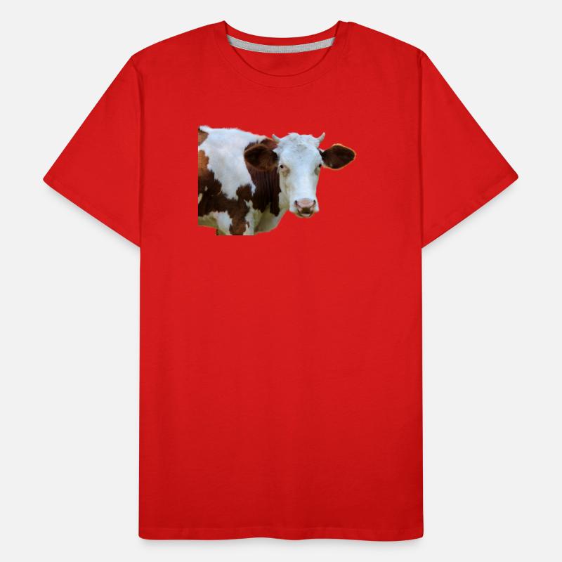 Kuh Männer Premium Bio T-Shirt