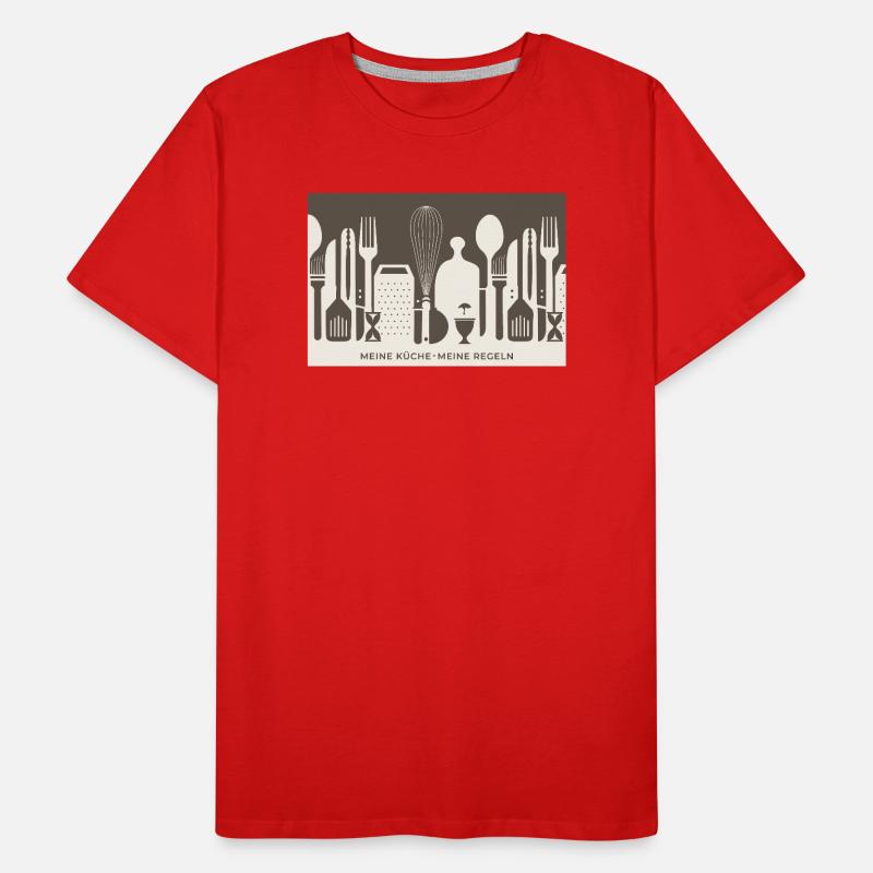 My Kitchen – My Rules | Kitchen humor Men's Premium Organic T-Shirt