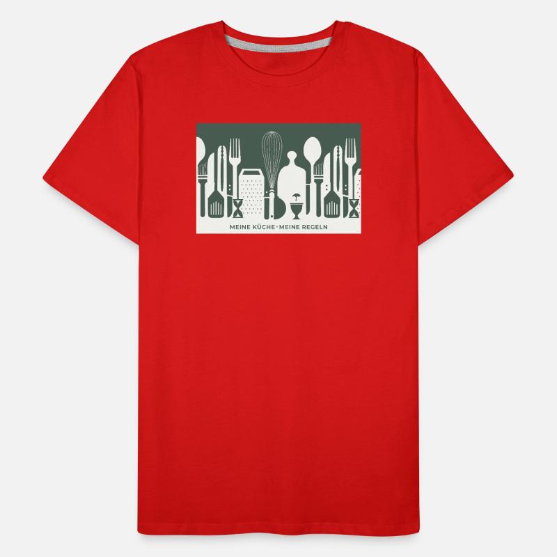 My Kitchen – My Rules | Kitchen humor Men's Premium Organic T-Shirt