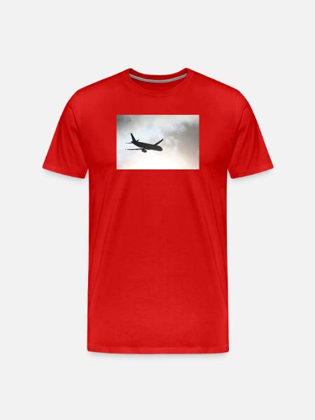 Das Phantom am Himmel - Männer Premium Bio T-Shirt - Rot