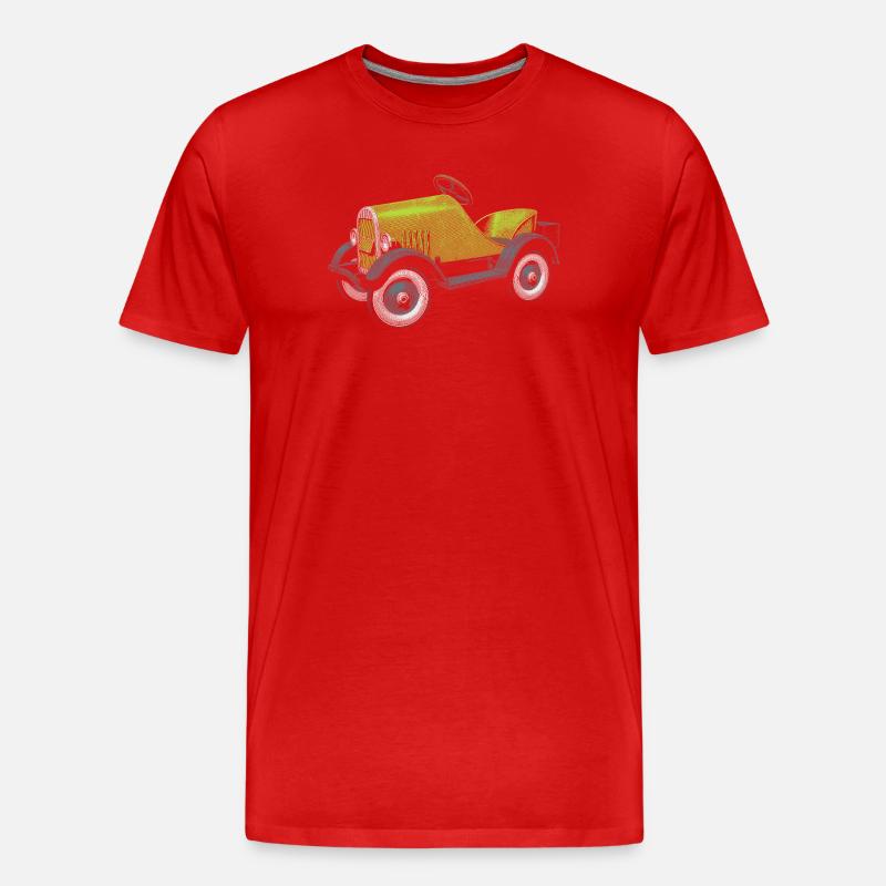 Seifenkiste - Männer Premium Bio T-Shirt - Rot