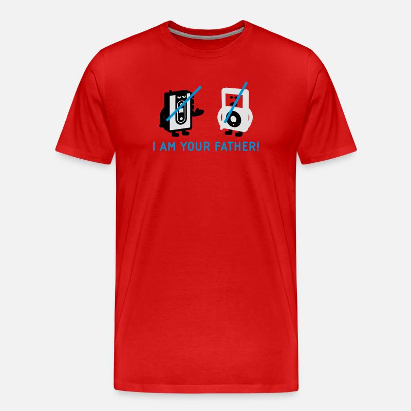 vs pod - Männer Premium Bio T-Shirt - Rot
