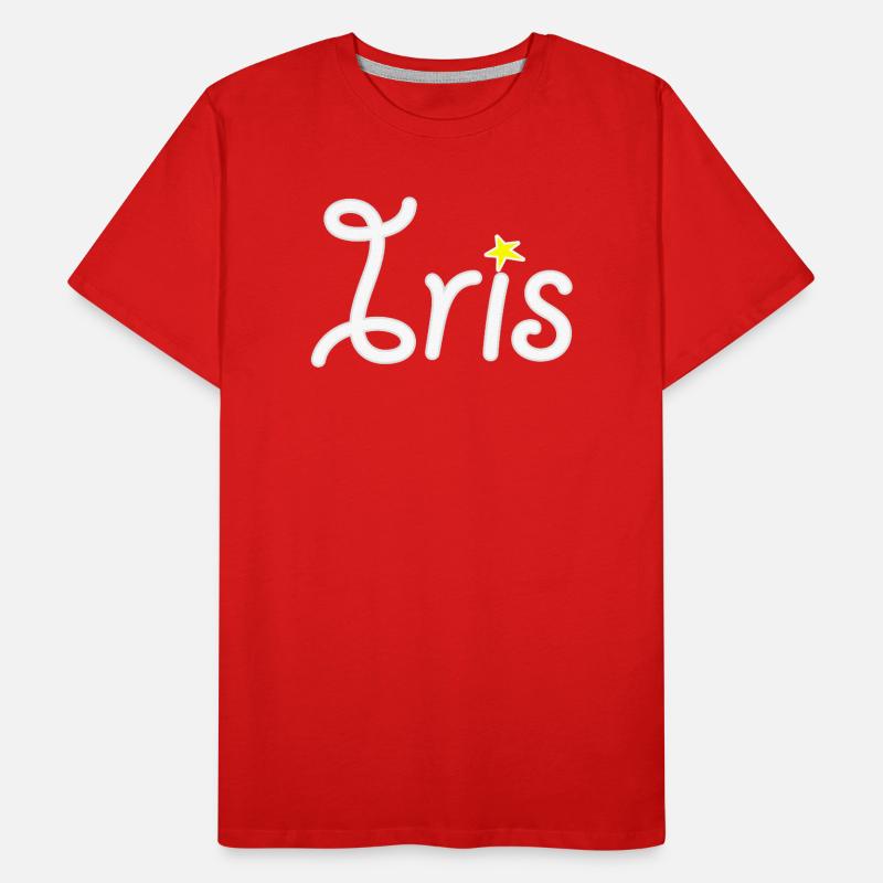 Iris Men's Premium Organic T-Shirt